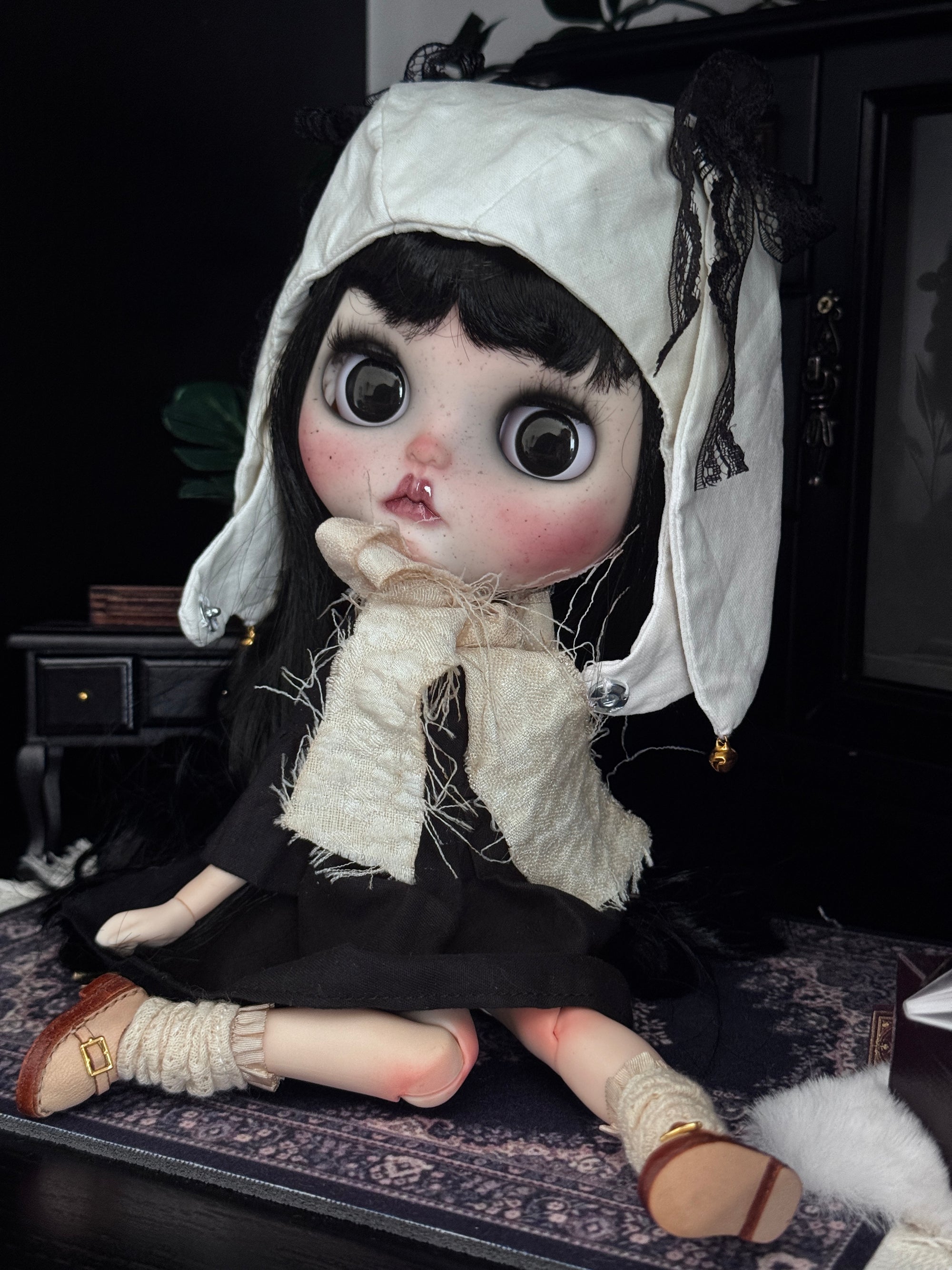 Fleece - OOAK art doll